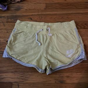 Nike sweat shorts